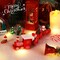 1 Set LED Christmas Fake Snow Blanket Roll with Lights, Artificial Snow Blanket with 100 LED Light Strings,Winter Decor for Christmas Trees Village Craft Indoor Outdoor